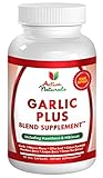 Activa Naturals Blood Pressure Health Supplement - Advanced Natural & Herbal 90 Vegetarian Capsules with Garlic, Hawthorn, Hibiscus, Juniper & Buchu Leaf Herbs