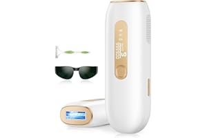 LAORICI Laser Hair Removal for Women and Men 3-in-1 Upgraded Function At-Home Permanent Hair Removal Device, 9 Levels IPL Painless Hair Removal Device for Facial Legs Arms Whole Body