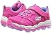 Skechers Kids Girls' Skech-Air Stardust Running Shoe, Periwinkle Neon Pink, 8 M US Toddler