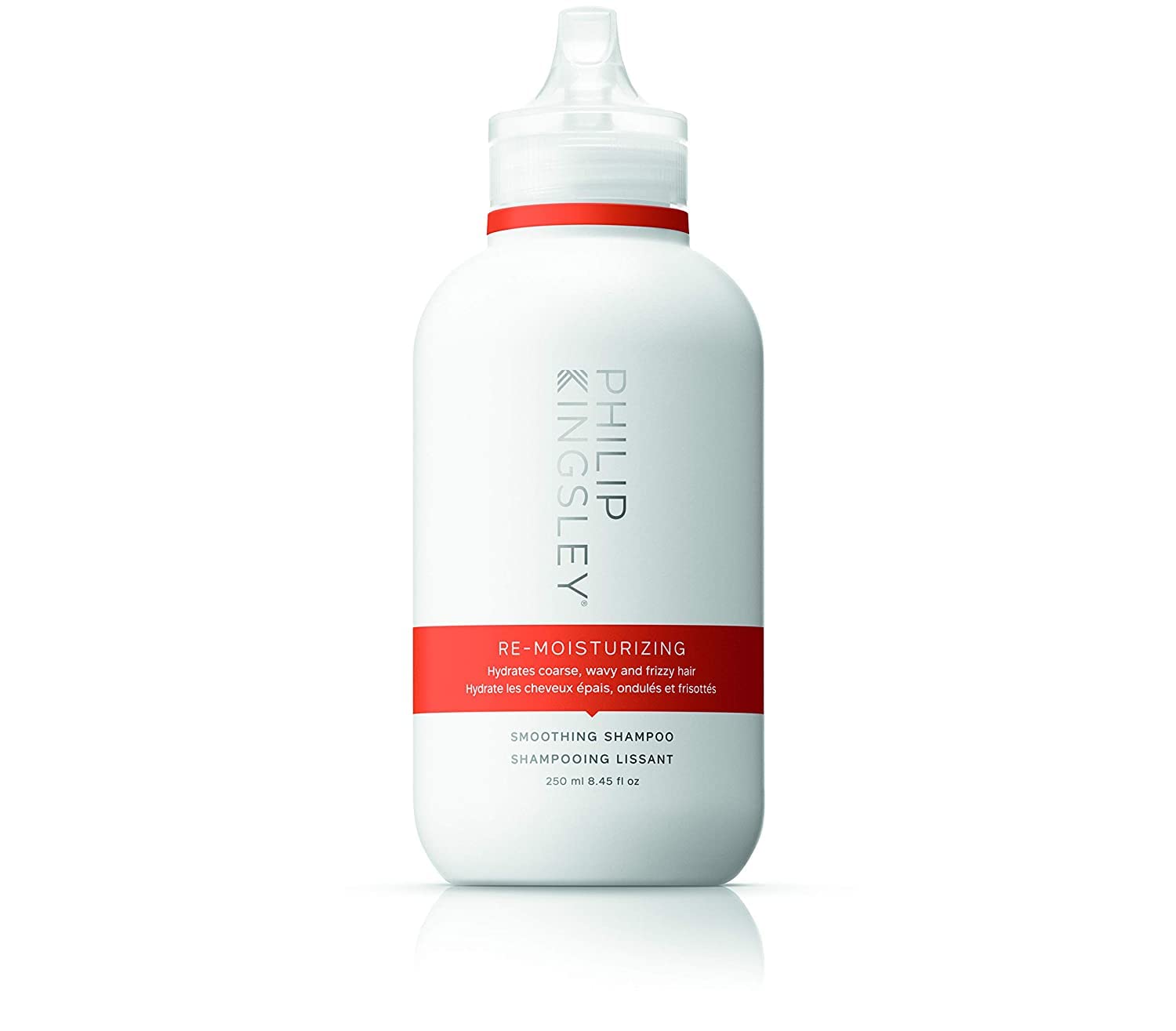 Philip Kingsley | Re-Moisturizing Smoothing Shampoo | For Curly, Frizzy, Wavy, Dry, Coarse Hair Types | Hydrating Shampoo that Re-Moisturizes and Smooths Hair | 250ml — image 1