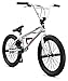 Mongoose Legion L20 Freestyle BMX Bike Line for Beginner-Level to Advanced Riders, Steel Frame, 20-Inch Wheels, White
