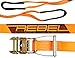 Rebel 59 FT (18m) Premium Slackline - Classic Slackline Kit for Beginner to Advanced
