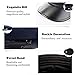 Comhats Siggi Womens Wool Newsboy Cabbie Cap Painter Chauffeur Hats Lady PU Visor Black