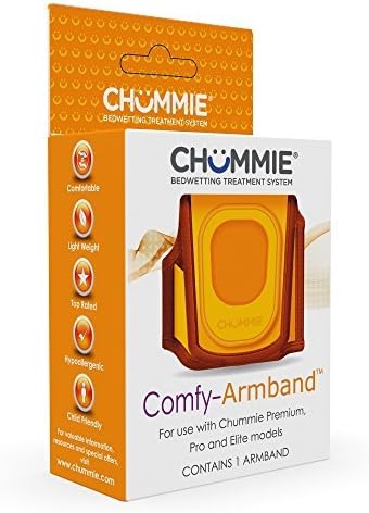 Chummie Comfy-Armband for Bedwetting Alarms - Patented Design to Increase Comfort and Convenience At Night When Used With Bedwetting Alarms, For Boys and Girls of All Ages by Chummie