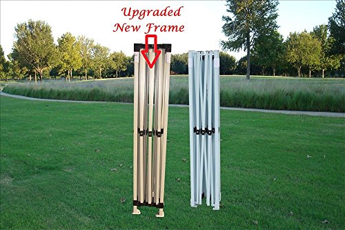 10'x10' Pop up Canopy Wedding Party Tent Gazebo EZ Red - F Model Commercial Frame By DELTA Canopies