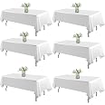thumbnail image 2 of 60x102 Inch Rectangle Polyester Tablecloth – Wedding Banquet White, Unbranded 2 of 2