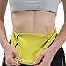 Hisweet Hot Thermo Sweat Neoprene Shapers Slimming Belt Waist Cincher Girdle For Women Men Weight Loss S