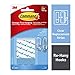 Command Medium Clear Refill Strips, 12-Count Replacement Adhesive Strips for Rehanging Indoor Hooks, Damage-Free Wall Hanging, Holds up to 2 lbs, No Tools or Nails Needed (Clear Medium Hook Refills)