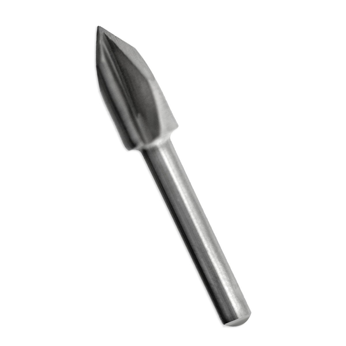 1/8" Shank HSS Router Bit 1/4" V-Groove - Fits Dremel Tools