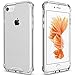 iPhone 7 Case, iPhone 7 Cases, Pajuva PC and TPU Transparent Case for Apple iPhone 7 With Bumper (Clear)