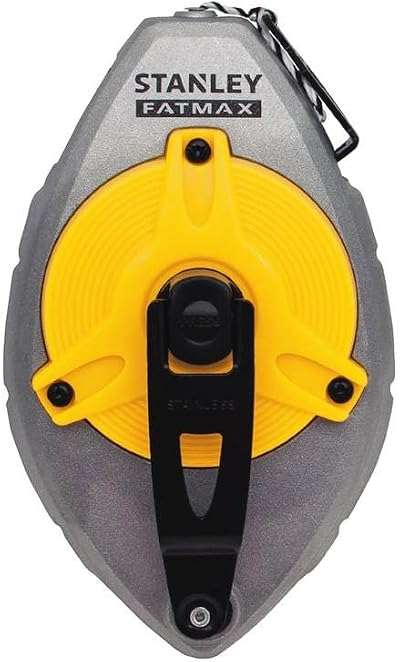 DEWALT FatMax 30m Chalk Line 0-47-480 Multi-Colour Aluminium Die-Cast