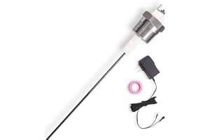 Prukbiar Powered Anode Rod for Water Heater 39-89 Gallon, Electric Anode Rod for Hot Water Heater, Eliminates Rotten Egg Smel