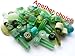 12 pcs Sea Glass Beads,10-15mm Freeform Handmade Top-drilled,for Jewelry Making Earring Pendant Charm DIY Craft