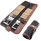 Finex Premium 18pcs Sketch Pencils Eraser Knife Pencil Extender Paper Pen Drawing Set With Bag