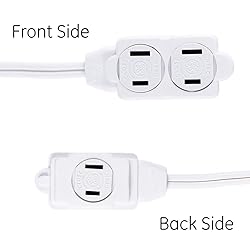 GE 3-Outlet Extension Cord with Multiple Outlets 9