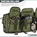 Savior Equipment American Classic Tactical Double Short Gun Case Pistol Bag, Spacious Front Pockets, Padded Shoulder Strap Included, 28 Inch Green
