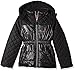 Pink Platinum Girls' Quilted Puffer Jacket Mixed with Spray Foil