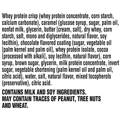 Gatorade Whey Protein Bars, Chocolate Caramel,12 Count (Pack Of 1) on