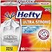 Hefty Ultra Strong Tall Kitchen Trash Bags - Clean Burst, 13 Gallon, 80 Count primary