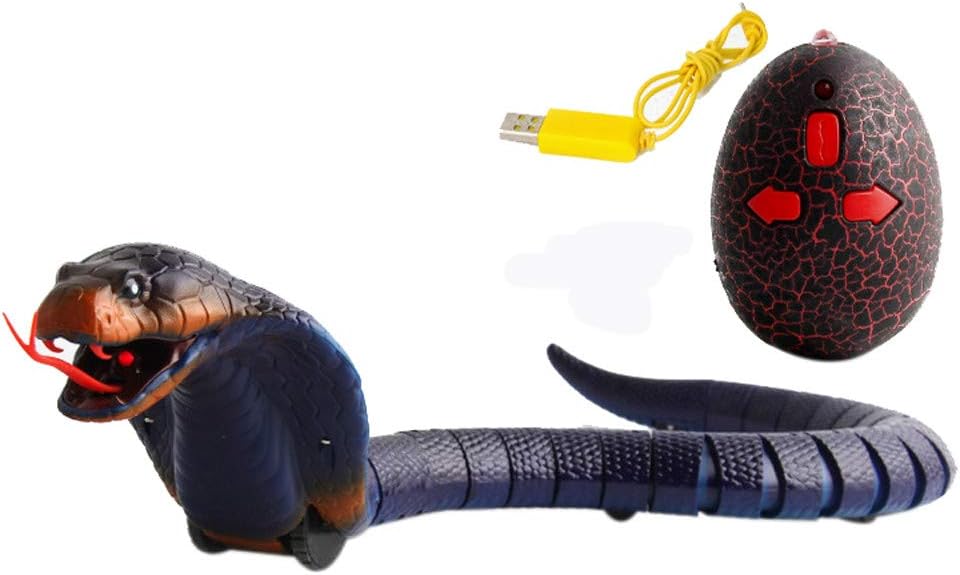 Realistic Remote Control Snake Rattlesnake Animal Trick