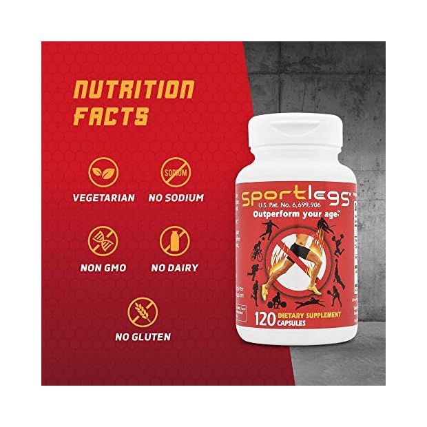 Sportlegs BTL120, 120 caps liv well fit