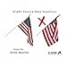 A-ONE 5Ft Tangle Free Spinning Flagpole Deluxe Aluminum American US Flag Pole Kit with Stainless Steel Rust Prevention Clip and Free Bracket for Outdoor Residential or Commercial Wall Mount, Silver