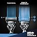 Gillette Fusion ProShield Chill Men's Razor with Flexball Technology Plus 4 Razor Blade Refills