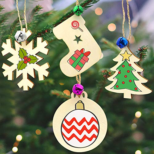 4 Unfinished+Ornaments+ZALALOVA+Christmas+Decoration