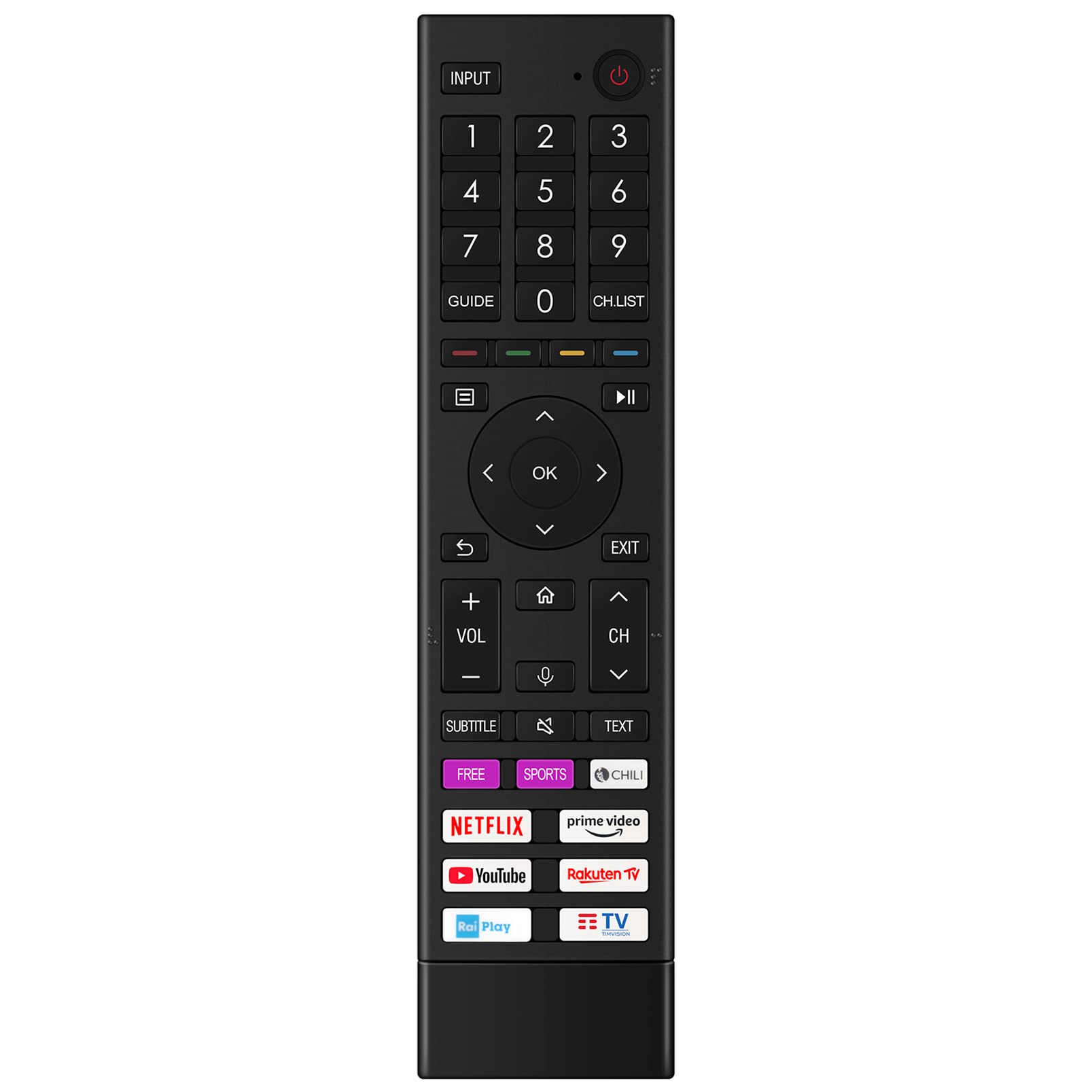 ALLIMITY ERF 3C80H ERF3C80H Remote Control Replace fit for Hisense Ultra Hd QLED ERF3A80 ERF3B80H ERF3C80H ERF3D80H ERF3E80H ERF3H80H ERF3I80H 50A7GQ 50A70GQ 50A71GQ 50A72GQ 50A71GQCH