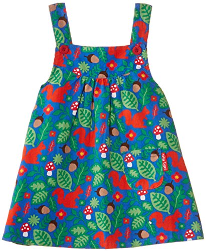 Toby Tiger Squirrel Dungaree Dress (5 Years (Manufacturer Size:4-5 Years))
