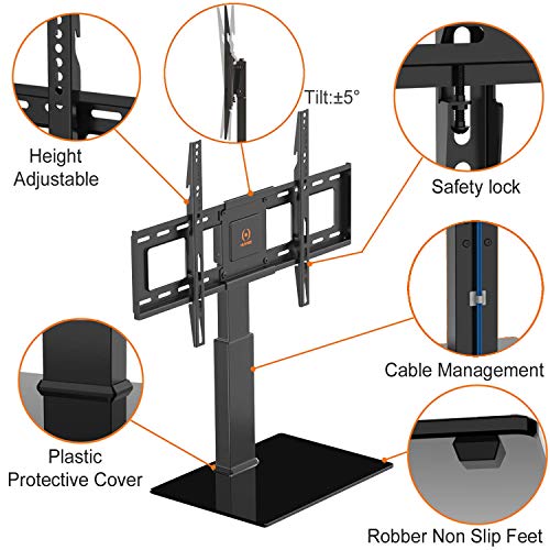 HUVIBE Universal TV Stand Base Swivel Table top TV Stand for 3265