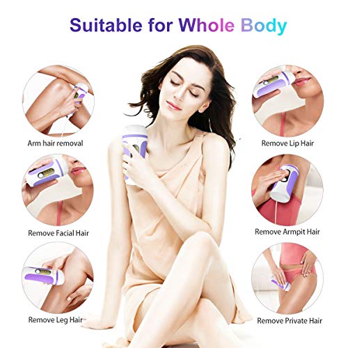 TOPLANET IPL Hair Removal for Women 500000 Flashes Permanent Body Hair Remover Home Using Auto Flash for Bikini line, Legs, Arms, Armpits Wholebody