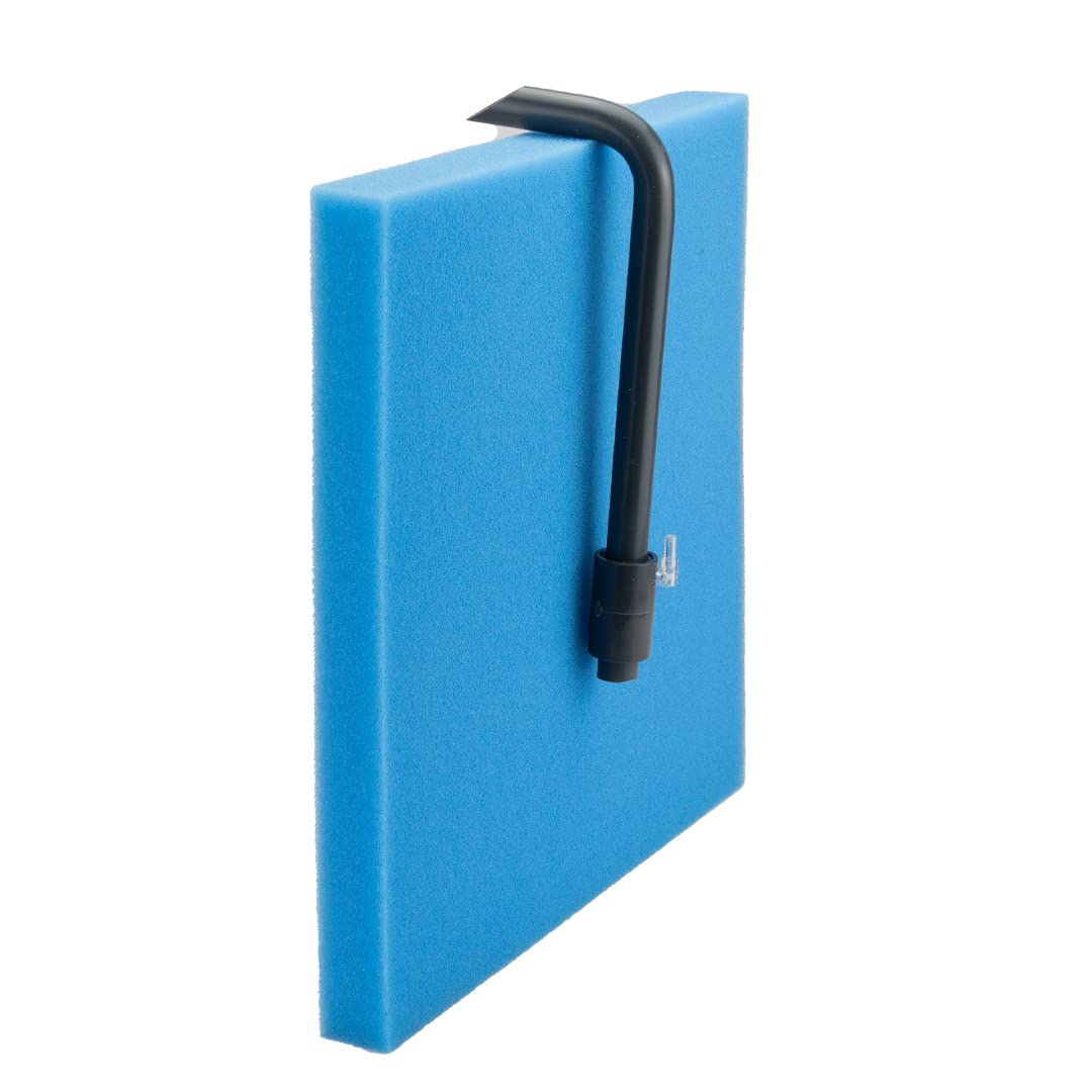 Poret Hamburg Matten Biological Sponge Filter Set 31x30x3cm Polyether HMF shrimp fish fry breed (Blue, PPI 45)