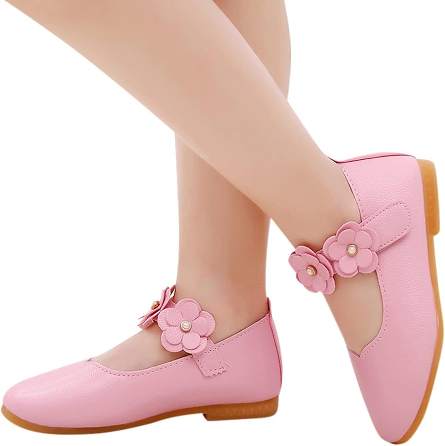 XINMINGREN Girls' ballerinas princess, festive shoes, girls' flat shoes