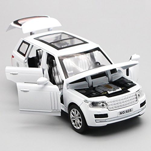 KMT Alloy Diecast Car Models Land Rover Range Rover Dia Cast Car Model (White)