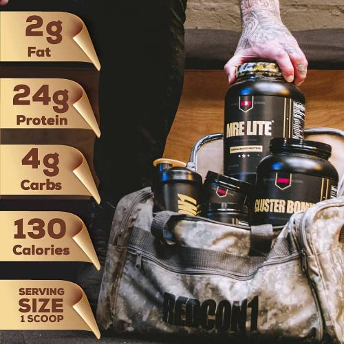 REDCON1 MRE Lite Whole Food Protein, Oatmeal Chocolate Chip Animal