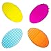 Silicone Kitchen Sponge, Silicone Scrubber Antibacterial Cleaning Kitchen Brush Non Scratch Fruit and Vegetable Scrubber Bath Scrubber Odor Free, Food Grade & BPA Free, 4 Pack