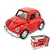 Vidatoy 1:38 Diecast Pull-Back Racers Play Vehicle Let Go Car Toy-Red