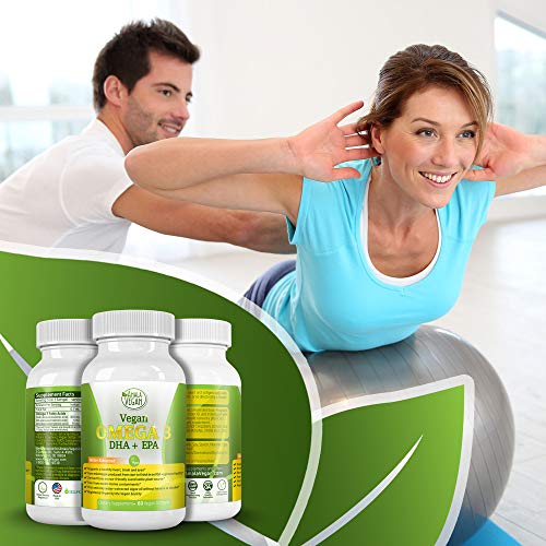 POTENT VEGAN OMEGA 3 Supplement Better Than Fish Oil! Plant Based