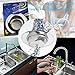 Kitchen Sink Strainer, 2 PCS Anti-clogging Sink Drain Strainer, 4.5