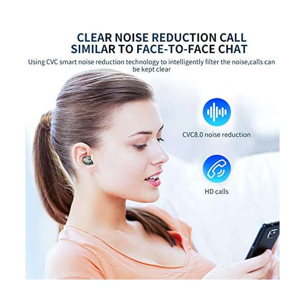 Bluetooth-50-Wireless-Headphones-TWS-Wireless-Earphones-50Hrs-Playtime-IP6-Waterproof-True-Wireless-Earbuds-Smart-Touch-Control-LED-Display Bluetooth 5.0 Wireless Headphones, TWS Wireless Earphones 50Hrs Playtime IP6 Waterproof True Wireless Earbuds, Smart…