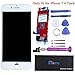 RSTH LCD Screen Display Touch Digitizer Frame Assembly Set for iPhone 7 4.7 inch with 3D Touch and Repair Kits（White