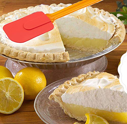 image for Bekith 5 Pack 12 Inch Silicone Spatulas, Dishwasher Safe, Soft and Fle