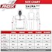 RDX MMA Sauna Suit Running Non Rip Sweat Track Weight Loss Slimmimg Fitness Gym Exercise Training