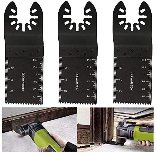 20 Pcs Multi Tool Wood Saw Blades Oscillating Blades Kit Professional Universal Multitool Blades
