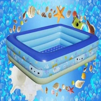 two ring rectangular pool