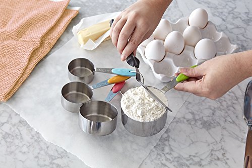 ROSANNA PANSINO Measuring Cups, 4-Piece by Wilton