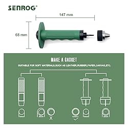 SENROG 12 in 1 Hole Punch Set, Hollow Punch Set for