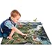 Dinosaur Toys with Play Mat, 18 Pieces Educational Realistic Dinosaur Figures and 28.5