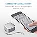 Burxoe Soundcore Nano Bluetooth Speaker with Big Sound, Super-Portable Wireless Speaker with Built-In Mic for iPhone 7, iPad, Samsung, Nexus, HTC, Laptops and More - Gray